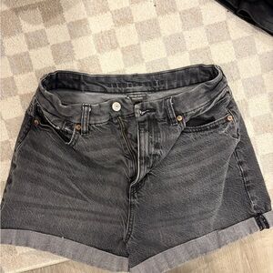 American Eagle Outfitters Dark Gray Jean Shorts
